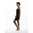 thumbnail image 6 of Compression Body Shaper Garment with Bra Top, No Zippers, Mid-Thigh Length by ContourMD (Black-2XL), 6 of 6
