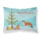 thumbnail image 1 of Caroline's Treasures Christmas Tree Borzoi Russian Greyhound Merry Fabric Funda de almohada estándar BB2917 Caroline's Treasures BB2917PILLOWCASE, 1 of 1