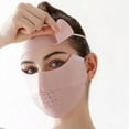 thumbnail image 4 of Sunscreen Mask Traceless Women Detachable Facekini Ice Silk Anti-ultraviolet Summer Breathable Thin Cover Whole Face, 4 of 9
