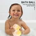 thumbnail image 4 of 2Pcs Bath Shower Sponge Easy To Foam 50G Pumpkin Shape Bath Mesh Ball For Exfoliate, Cleanse, 4 of 5