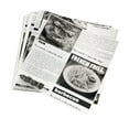 thumbnail image 1 of DOLITY 200pcs Non-Stick Disposable Oil Paper Fries Hamburger Paper -English, 1 of 9