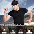 thumbnail image 3 of 4 Pcs Bandeau de Sport Extensible Absorbant l'Humidité Séchage Rapide M4Q4, 3 of 8