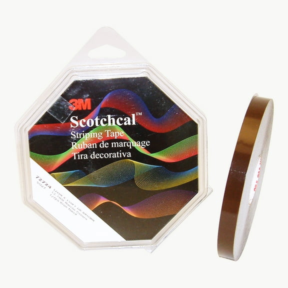 3M Scotchcal Striping Tape: 1/2 in. x 50 yds. (Dark Brown)