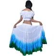 thumbnail image 3 of Wevez Women's ATS Tribal Dip Dye 25 Yard Skirt, One Size, 3 of 5