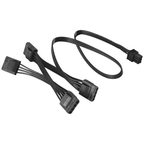6Pin to 4 Molex Modular Power Supply Cable 6Pin to 4 IDE Cable for RM1000X RM850X RM73483