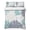 Blue Teal Gray, variant on Twin XL Quilt Set 68''x98'', Teal Blue Grey Coastal Lightweight Bedspread Coverlet Set with 2 Pillow Shams, Summer Beach Coral Shell Starfish Breathable All Season Quilt Bedding for Dorm/Guest Room