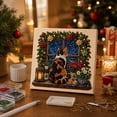 thumbnail image 5 of syligr Cat Christmas Diamond Art for Adults, Vintage Christmas Pearl Art Kits, DIY Pearl Diamond Kit, Animals Bead Crafts Ornament, Xmas Party Decorations for Mantel, Unique Gift/Favors, 5 of 7
