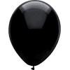 Way To Celebrate 12" All Occasion Black Balloons, 15 Count