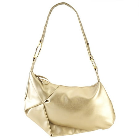 Jennifer Metallic Hobo Bag