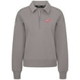 thumbnail image 2 of Women's Levelwear  Gray Detroit Red Wings  Canmore Quarter-Zip Pullover, 2 of 3