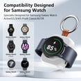 thumbnail image 3 of MYXON 1200mAh Wireless Watch Charger, for Samsung Watch Charger, Type-C Cable, USB Powered, 3 of 7