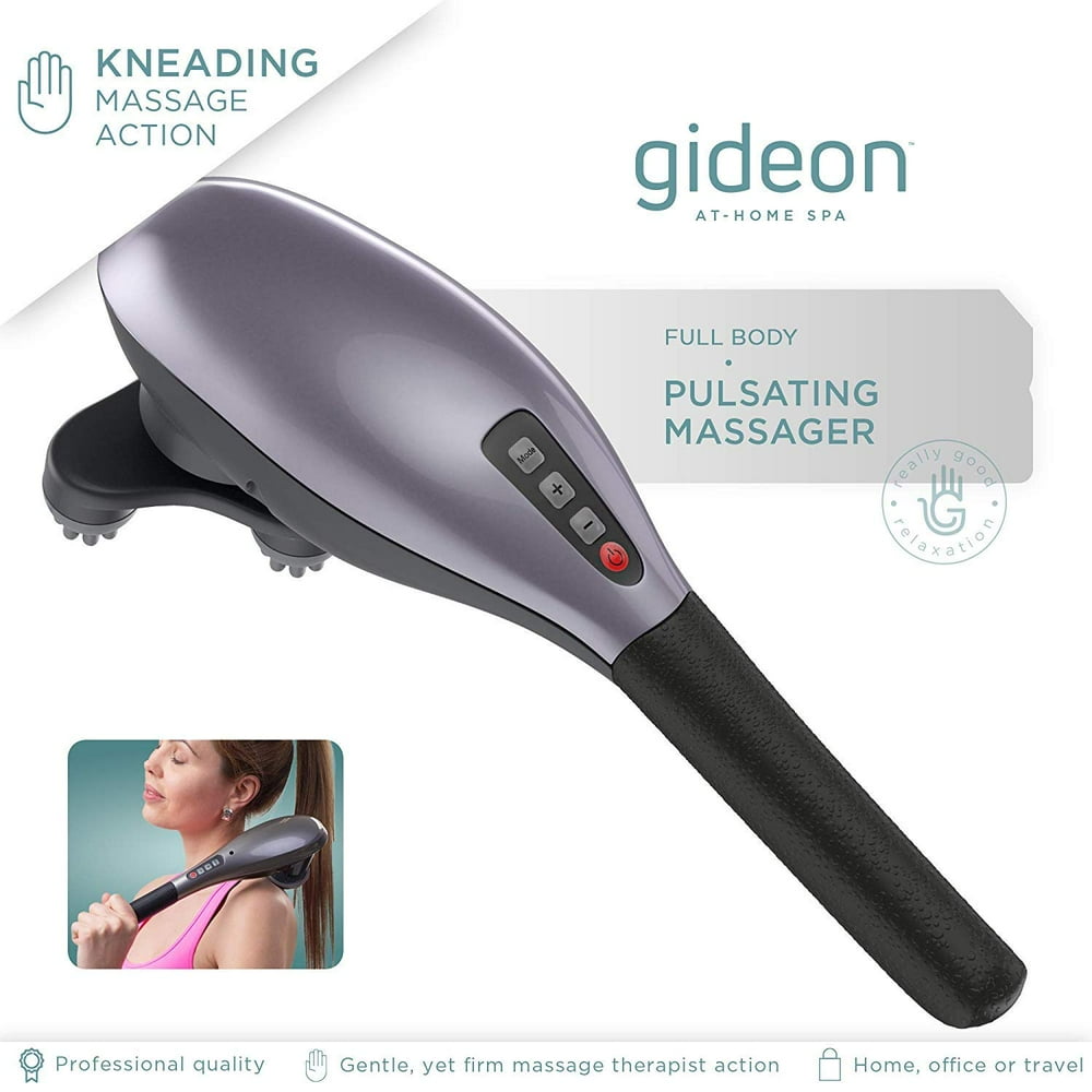 Gideon Back And Body Deep Tissue Massager Hand Held Portable Cordless Rechargeable 3