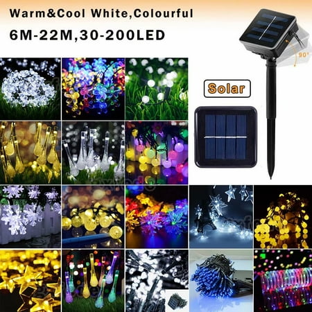 Solar Led Fairy Lights Outdoor String Indoor Solar Led Fairy Lights Outdoor String Indoor Globe For Patios Parties Weddings Backyards Porches Gazebos