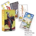 thumbnail image 2 of Tarot versión rusa. Cartas de Tarot. Rider Tarot. Tarot para principiantes. Baraja de Tarot. Cartas del destino. Adivinación del oráculo. Nuevos tipos Deck.18 qym unisex, 2 of 2
