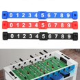 thumbnail image 4 of 2Pcs Table Football Counter, Plastic Billiard Score Board Table Game Score Goal Counter Football Score Counters Marker Red, 4 of 5