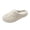 Beige, variant on Women's Thermal Slippers with Faux Fur Round Toe Clogs Slip on Casual Slippers Ladies Fuzzy Memory Foam Soft House Shoes