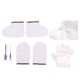 thumbnail image 2 of Conjunto de Calcetines de Guantes de Spa, Botines de Tratamiento de Cera Establece un Ajuste Ajustable de color para el Hogar, 2 of 7
