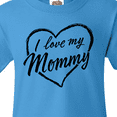 thumbnail image 4 of Inktastic I Love My Mommy in Black Chalk Heart Youth T-Shirt, 4 of 5