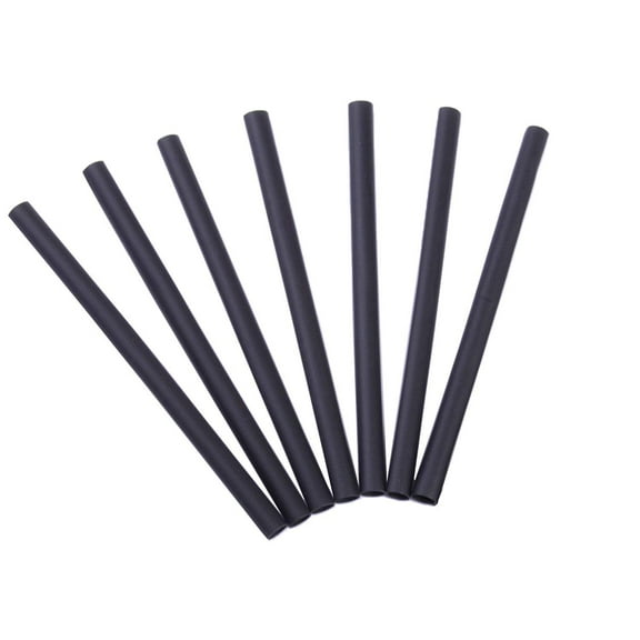 Gardner Bender Heat Shrink Tubing HST-125 - Polyolefin, Black - 7 Count, 1/8 In x 4 In