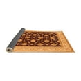 thumbnail image 2 of Ahgly Company Indoor Round Oriental Orange Industrial Area Rugs, 8' Round, 2 of 4