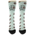 thumbnail image 4 of ThisWear Dog Gifts for Women I Work Hard So My Dog Can Have A Better Life Paw Print 1-Pair Novelty Crew Socks, 4 of 5
