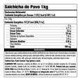 thumbnail image 2 of Salchicha de pavo Great Value 20 pzas en 1 kg, 2 of 5