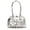 Silvery, variant on Women's Retro Butterfly Handbag PU Leather Handle Underarm Purses Y2k Shoulder Bag