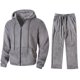 thumbnail image 2 of Ceisia Men's Loose Fit Fleece Tracksuit Set Full-Zip Hooded Jacket with Elastic Waist Drawstring Pants Gifts, 2 of 9
