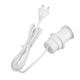 thumbnail image 3 of USB Desk Power Grommet, 2 USB Power Ports Desk Hole Power Station EU Plug 100-240V 2 Meter Long ABS Material With Rotating Dust Cover For Desk, 3 of 8