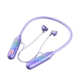 thumbnail image 2 of Auriculares Bluetooth, Auriculares inalámbricos, Auriculares Bluetooth texturizados con emisión de luz, Auriculares deportivos tipo cuello colgante, Auriculares intrauditivos para juegos, Auriculares, 2 of 7