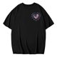 thumbnail image 1 of Blusas de Manga Corta Casuales para las Mujeres Verano Cuello Redondo Moda Impresa Blusa, Top Ligero para el Hogar Y Diario, 1 of 5