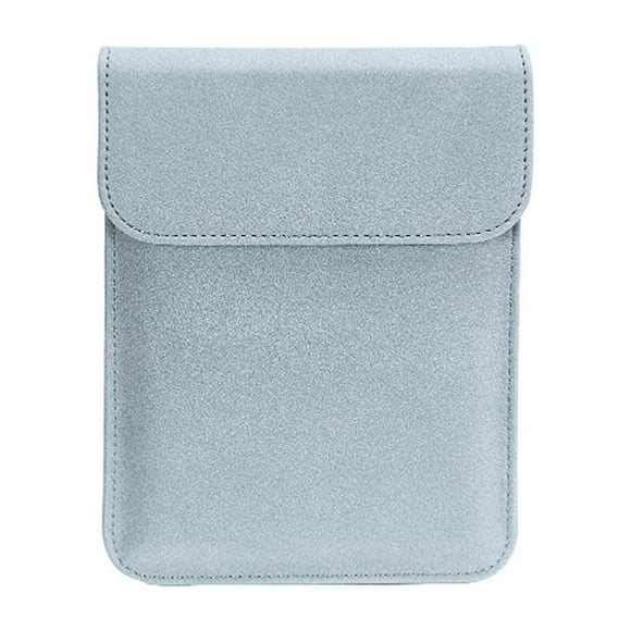 ruzhgo Tablet Sleeve Bag Protection Protective Pouch Fuax Leather Case Insert Covers Bag Portable Lightweight Accessory Pink Light Blue