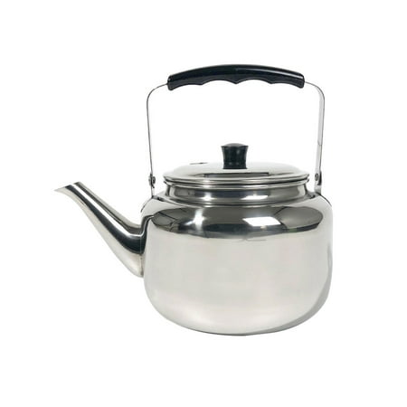 

Kettle Tea Whistling Stainless Steel Water Teapot Stovetop Stove Handle Camping Pot Hot Boiler Pots Boiling Kettles