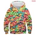 thumbnail image 5 of Sudaderas con capucha para niños y niñas con estampado 3D de comida divertida, macarrones de caramelo, sudaderas con capucha para niños, ropa para adolescentes, jerseys de Nutella para niños 2021, 5 of 5
