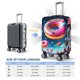 thumbnail image 4 of Balery Starry Sky Colorful Donut Funda de equipaje, fundas para maletas, elástica, lavable, protector de maletas, compatible con maletas de 18 a 32 pulgadas-X-Large, 4 of 7