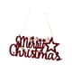 thumbnail image 3 of Adorno navideño de terciopelo, decoración para árbol de Navidad, elegante y resistente para interiores. Tarjetas de cartas, 3 of 7