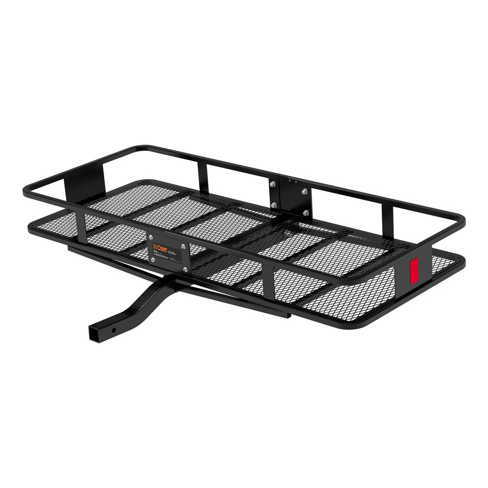 CURT 18152 60 x 24Inch Basket Hitch Cargo Carrier, 500 lbs Capacity