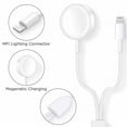 thumbnail image 3 of Chargeur Sans Fil 2 en 1 Compatible pour Apple Watch Series 4 3 2 1, USB..., 3 of 9