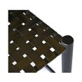 thumbnail image 3 of Moe's Home Collection Selby Stool Olive Leather Ottomans Stools & Benches, 3 of 5