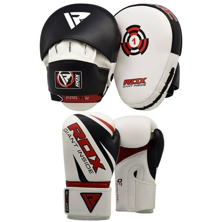 - RDX Punch Mitts Boxing Punching Pads MMA Training Gloves Focus Hook and Jab