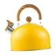thumbnail image 3 of Whistling Wder, hervidor de hervidor de estufa de acero inoxidable, tetera de café, para caminar al aire libre, 3 of 9