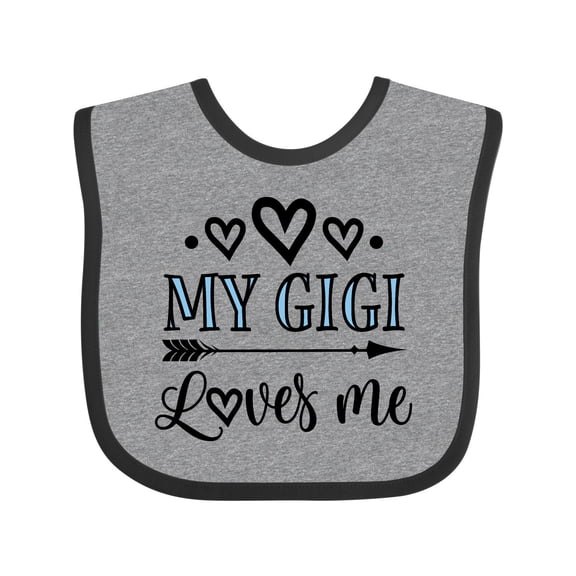 Inktastic My Gigi Loves Me Boys or Girls Baby Bib