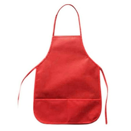 

Children s Fabric Aprons with Pockets Kitchen Classroom Arts Crafts Painting