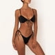 thumbnail image 2 of Conjuntos de bikini Prolriy para mujer, traje de baño para mujer, ropa de playa, moda de baño de verano dividido, trajes de baño estampados, conjunto de tankinis, trajes de baño para mujer, negro S, 2 of 5