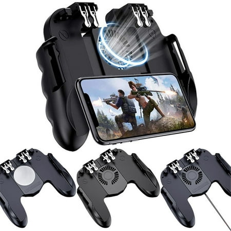 Mobile Game Controller [Upgrade Version] Mobile Gaming Trigger for PUBG/Fortnite/Rules of Survival Gaming Grip and Gaming Joysticks for 4.5-6.5inch Android iOS (Best Piano Games For Android)
