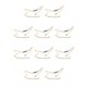 thumbnail image 3 of Guardurnaity Tobilleras Joyas turquesa Estilo simple Accesorios de playa Regalos de San Valentín para mujeres Niñas Fiesta Bodas Oro Type1 NO1 Guardurnaity CBP253785, 3 of 5