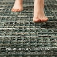 thumbnail image 4 of Bsicpro Kitchen Rugs and Mats 2 Pieces, Non Skid Anti Fatigue Absorbent Runner Rugs for Sink, Green, 20"x32"+20"x47", 4 of 10