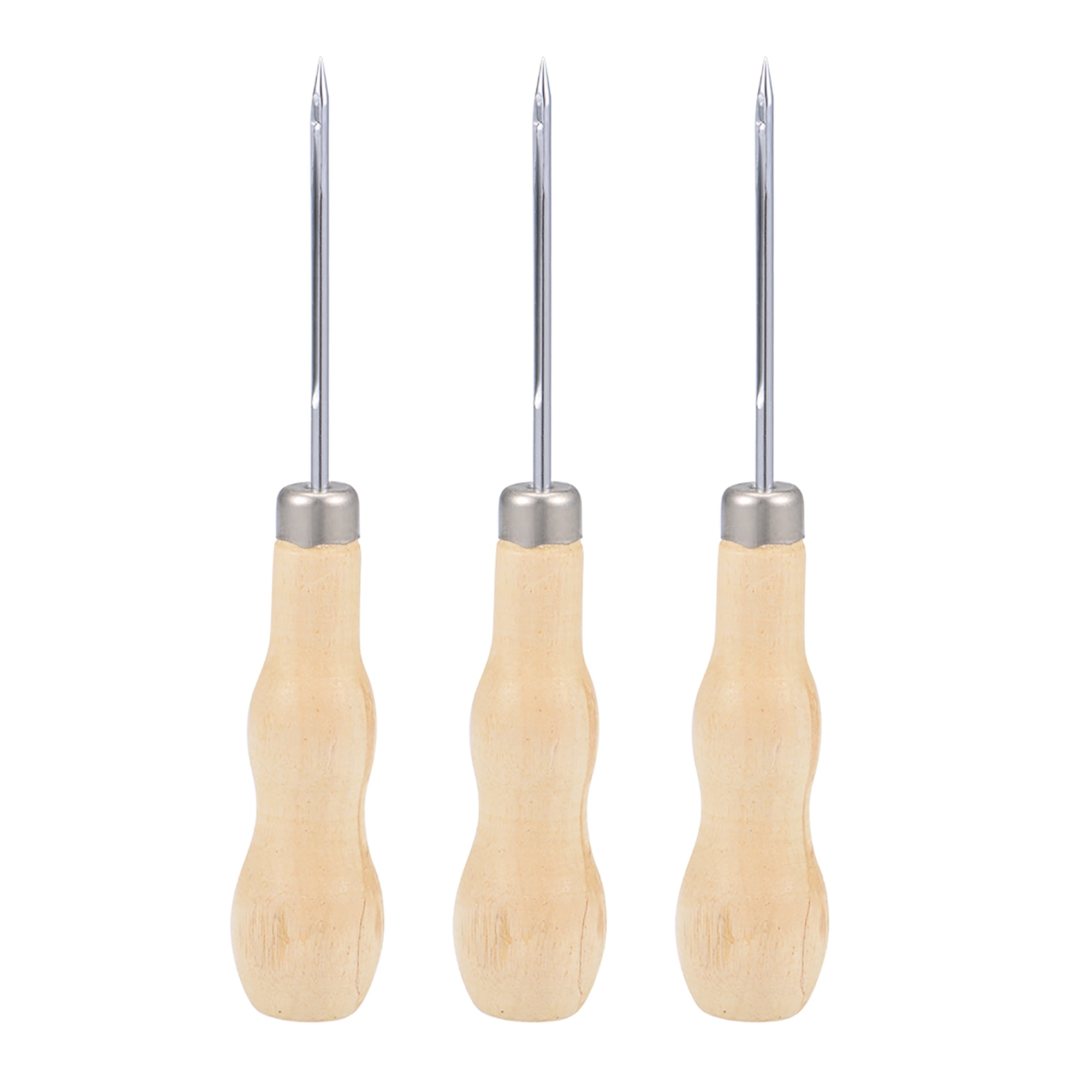 Uxcell Leathercraft Awl Tool Metal Pin Punching Hole Maker 3 Pack ...