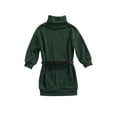 thumbnail image 3 of Nituyy Robe Tricotée pour Enfants, Jupe à Col Haut avec Ceinture, 3 of 6