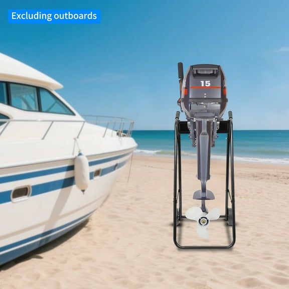 ToppiJoy Outboard Motor Cart Engine Stand with Folding Handle Suitable Outboard Motor Type Hold up 40kg/88.18lb